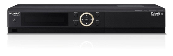 Kabel BW HD Receiver für digitalen Fernsehempfang
