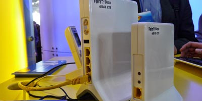 AVM stellte LTE Router Fritz!Box 6810 und 6842 LTE auf CeBIT vor